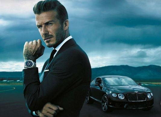 Homens tendem a ser mais imprudentes com dinheiro quando são “fisgados” pelas propagandas com caras como o Beckham