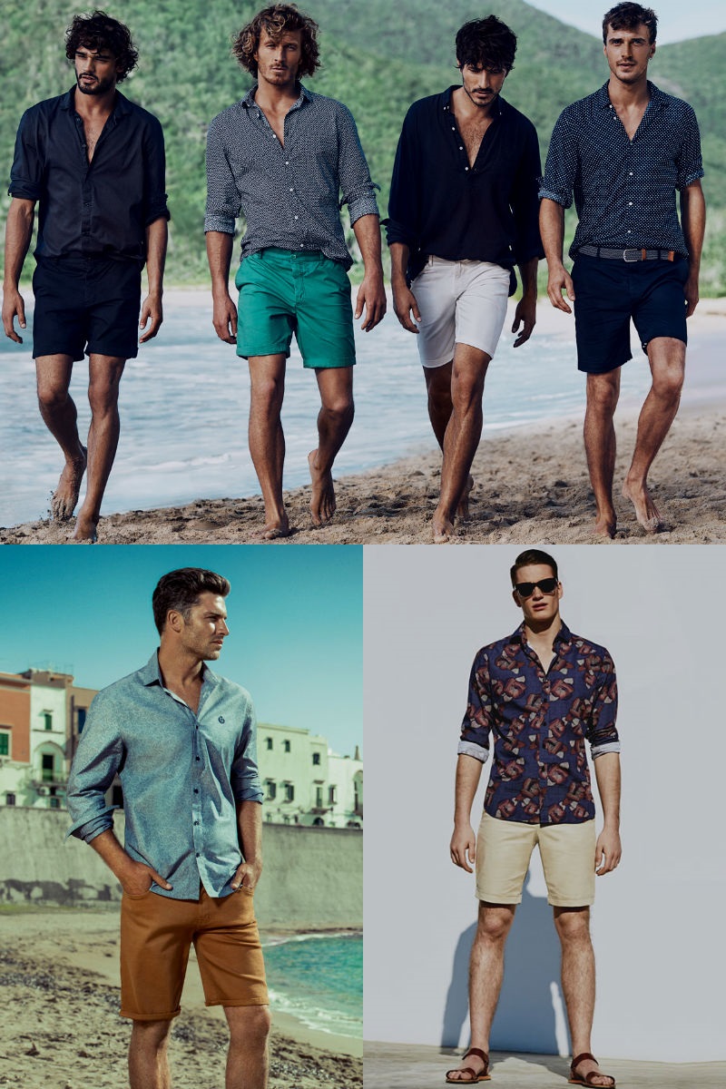 Homem No Espelho - Bermuda com camisa