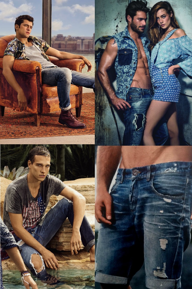 Homem No Espelho - Jeans rasgado
