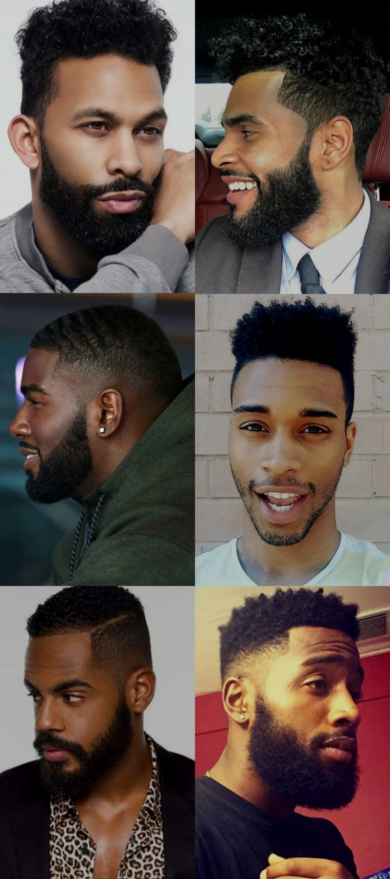 Homem No Espelho - Cortes de cabelo masculinos - afro 2016