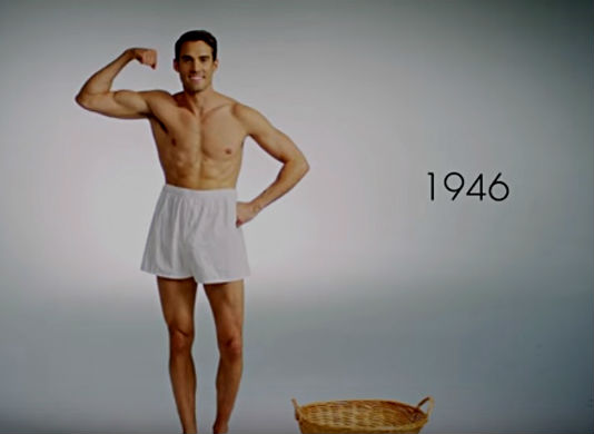 Homem No Espelho - Vídeo 100 Anos de Underwear Masculino
