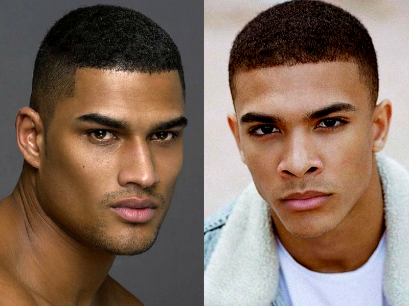 cabelo curto crespo masculino