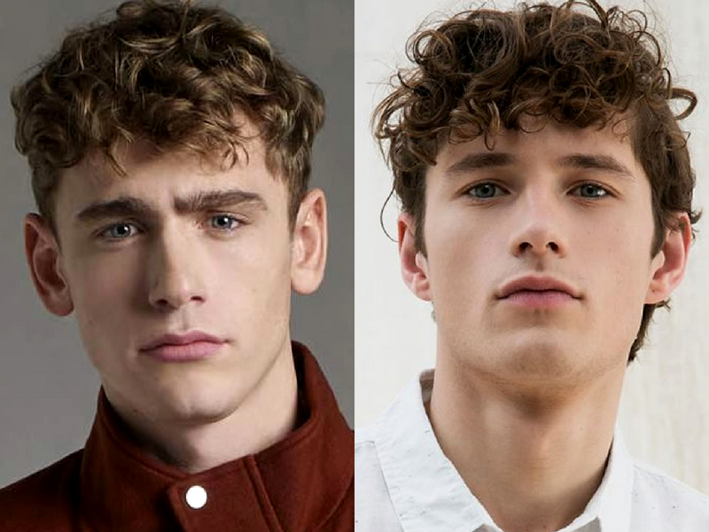 cabelo liso seco masculino