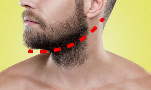 Como desenhar contornos da barba - Homem No Espelho
