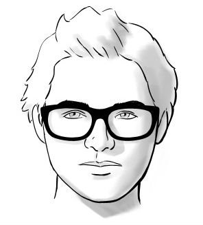 Homem-No-Espelho-Óculos-e-formatos-de-rosto-Redondo
