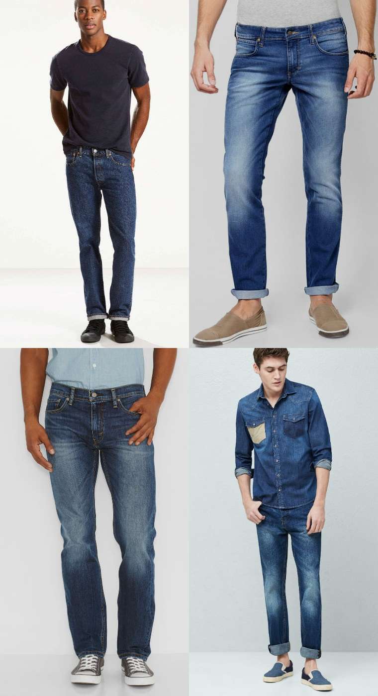 Homem No Espelho - Como escolher o modelo de jeans ideal para seu corpo