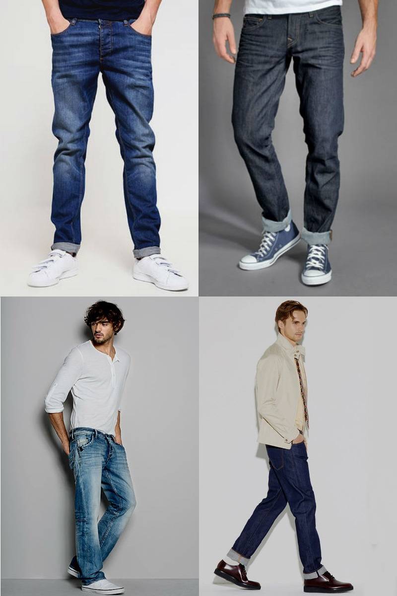 tipos de calça jeans masculina