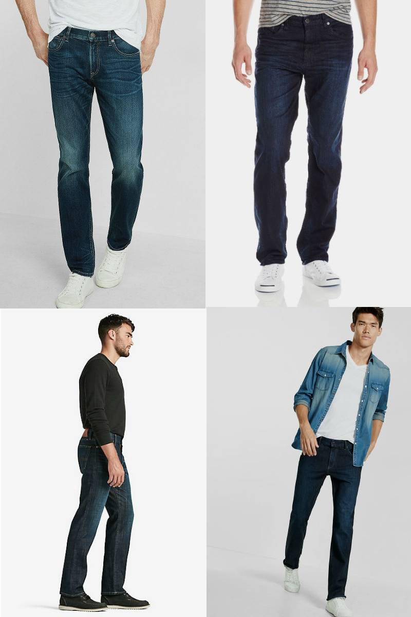 calça jeans straight masculina
