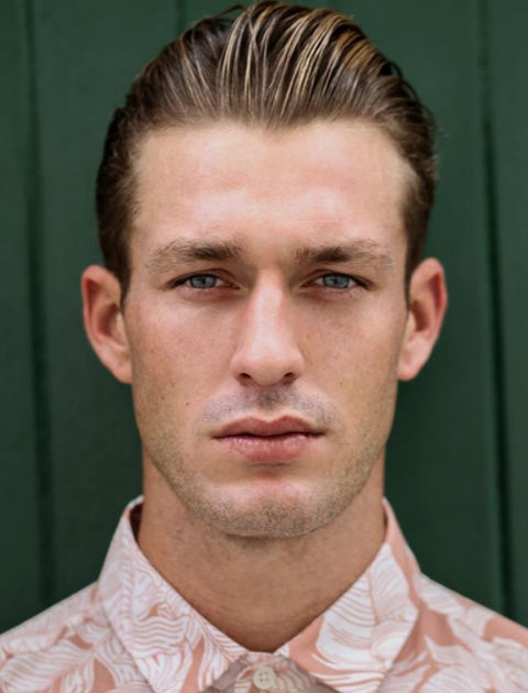 cabelo lambido masculino