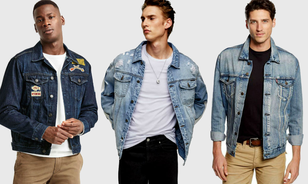 jaqueta jeans masculina estilosa