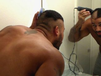 Como raspar a cabeça - Homem No Espelho