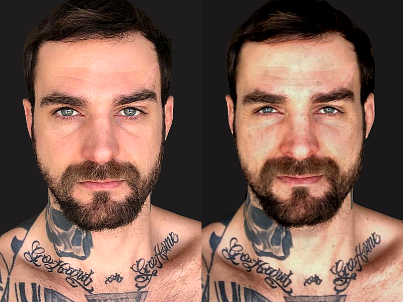 Homem No Espelho - Proteção solar - filtro solar - Sunface aplicativo