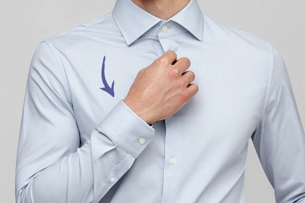 Homem No Espelho - Os tamanhos certos para a roupa cair bem no corpo - comprimento da manga da camisa